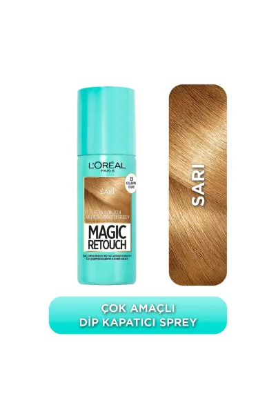  تصویر 1 : اسپری پوشاننده فوری موهای سفید Blonde رنگ بلوند لورال پاریس L'Oreal Paris 