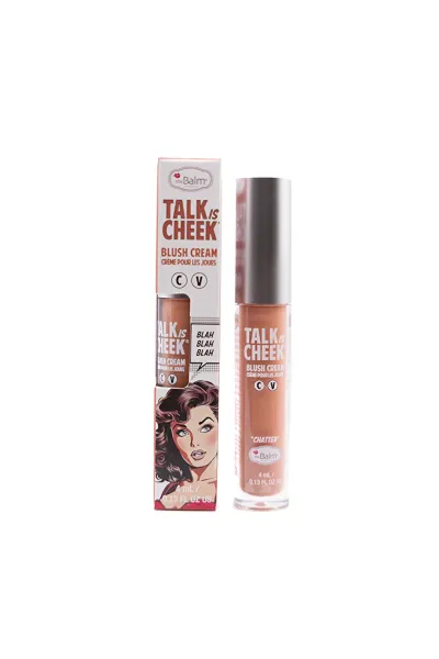  تصویر 1 : رژگونه مایع در رنگ Chatter  قهوه‌ای روشن با جلوه‌ای طبیعی و جذاب دبالم The balm 