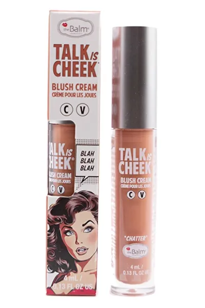 خرید و قیمت رژگونه مایع در رنگ Chatter، قهوه‌ای روشن با جلوه‌ای طبیعی و جذاب The balm  دبالم اصل