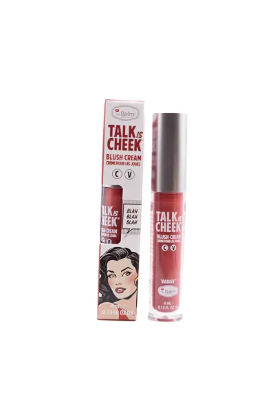  تصویر 1 : رژگونه مایع رنگ Debate قهوه‌ای روشن با جلوه‌ای طبیعی و ماندگار دبالم The balm 