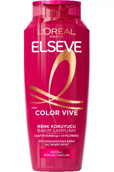 خرید و قیمت شامپو مخصوص موهای رنگ شده L'Oreal Paris Color Vive لورال پاریس اصل