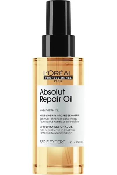 خرید و قیمت روغن موی ۱۰ کاره برای ترمیم و مراقبت از موهای آسیب‌دیده ۹۰ میل L'Oreal Paris  لورال پاریس اصل