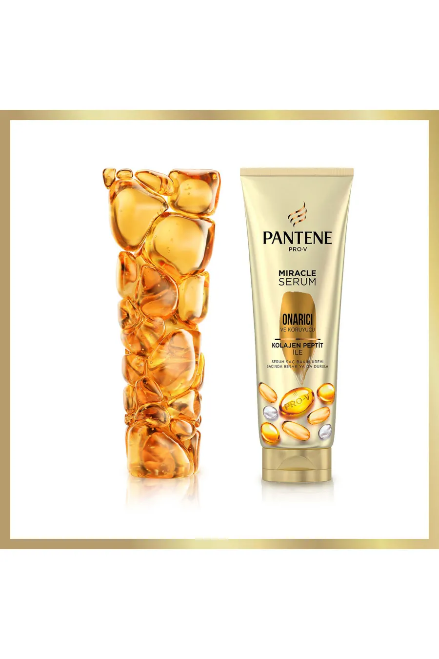عوامل نرم‌کننده فعال ماسک مو تیوپی ترمیم کننده پنتن Pantene با نمای روغن‌های مغذی