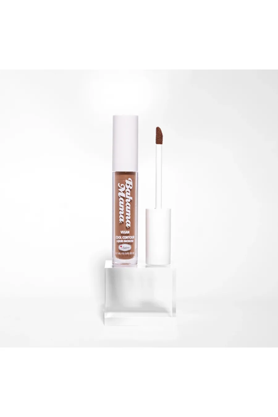 ویژگی‌های برنزر و کانتور پودری Bahama Mama رنگ قهوه‌ای روشن با تناژ سرد دبالم The balm