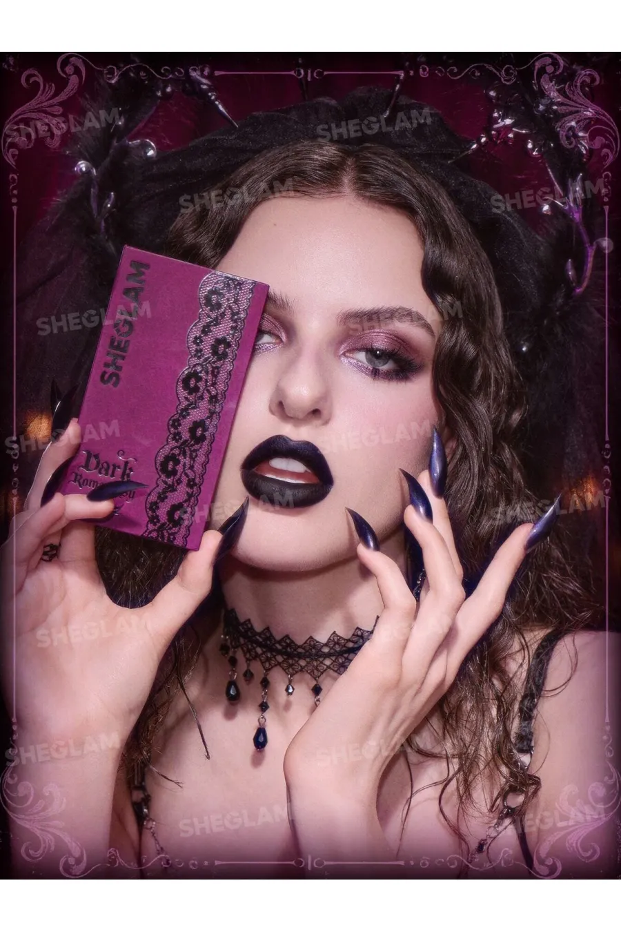 روش استفاده از ست کالکشن دارک رمانتسی شیگلم SHEGLAM Dark Romantasy Collection روش استفاده از ست کالکشن دارک رمانتسی شیگلم SHEGLAM Dark Romantasy Collection