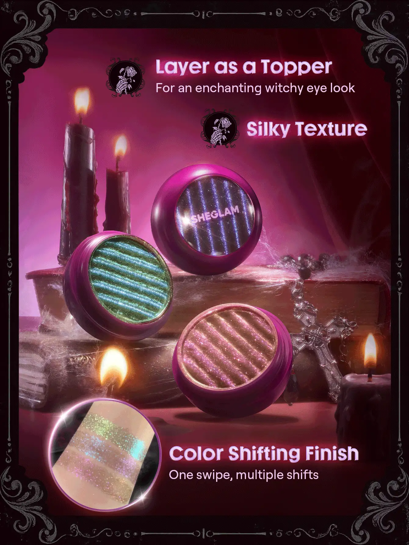 درباره ست کالکشن دارک رمانتسی شیگلم SHEGLAM Dark Romantasy Collection درباره ست کالکشن دارک رمانتسی شیگلم SHEGLAM Dark Romantasy Collection