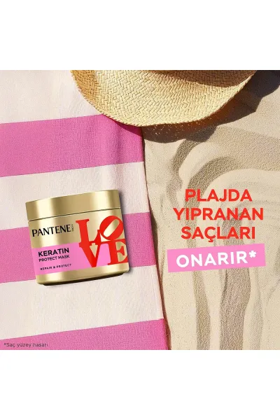  تصویر 4 : ماسک مو کراتینه برای محافظت و تقویت موهای آسیب‌دیده پنتن Pantene 