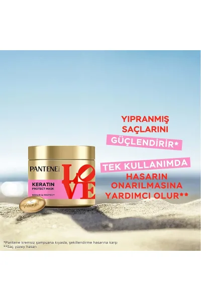  تصویر 5 : ماسک مو کراتینه برای محافظت و تقویت موهای آسیب‌دیده پنتن Pantene 