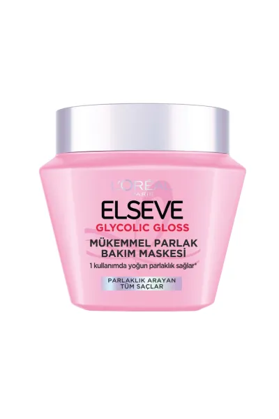 تصویر 1 : ماسک مو گلیکولیک گلاس برای درخشش و صافی موهای کدر لورال پاریس L'Oreal Paris 