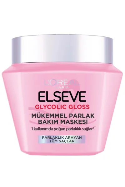 خرید و قیمت ماسک مو گلیکولیک گلاس برای درخشش و صافی موهای کدر L'Oreal Paris  لورال پاریس اصل