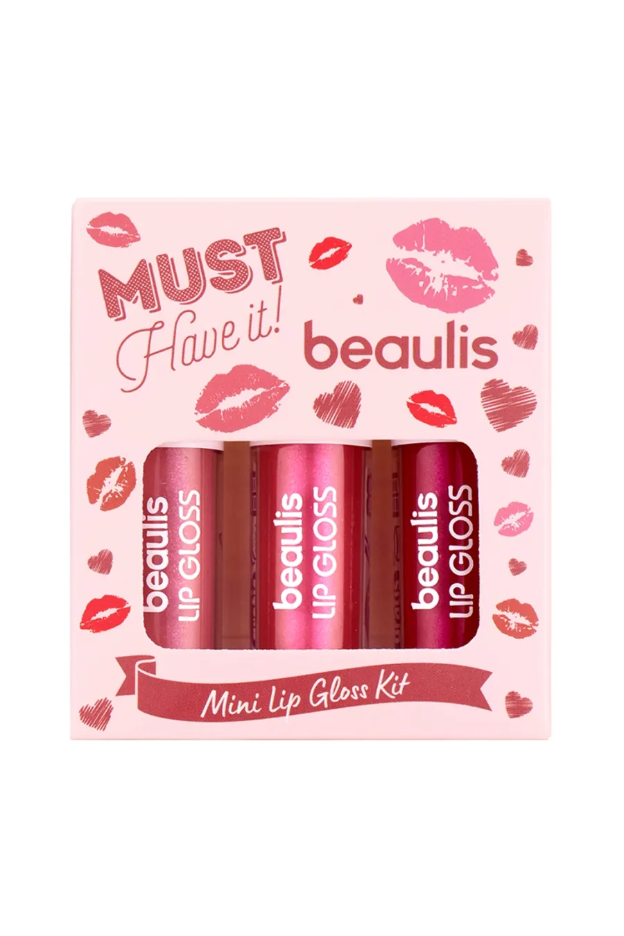 خرید ست مینی رژ لب مایع براق ۶۱۷ Luminous رنگ قهوه‌ای روشن بیولیس Beaulis اصل و اورجینال