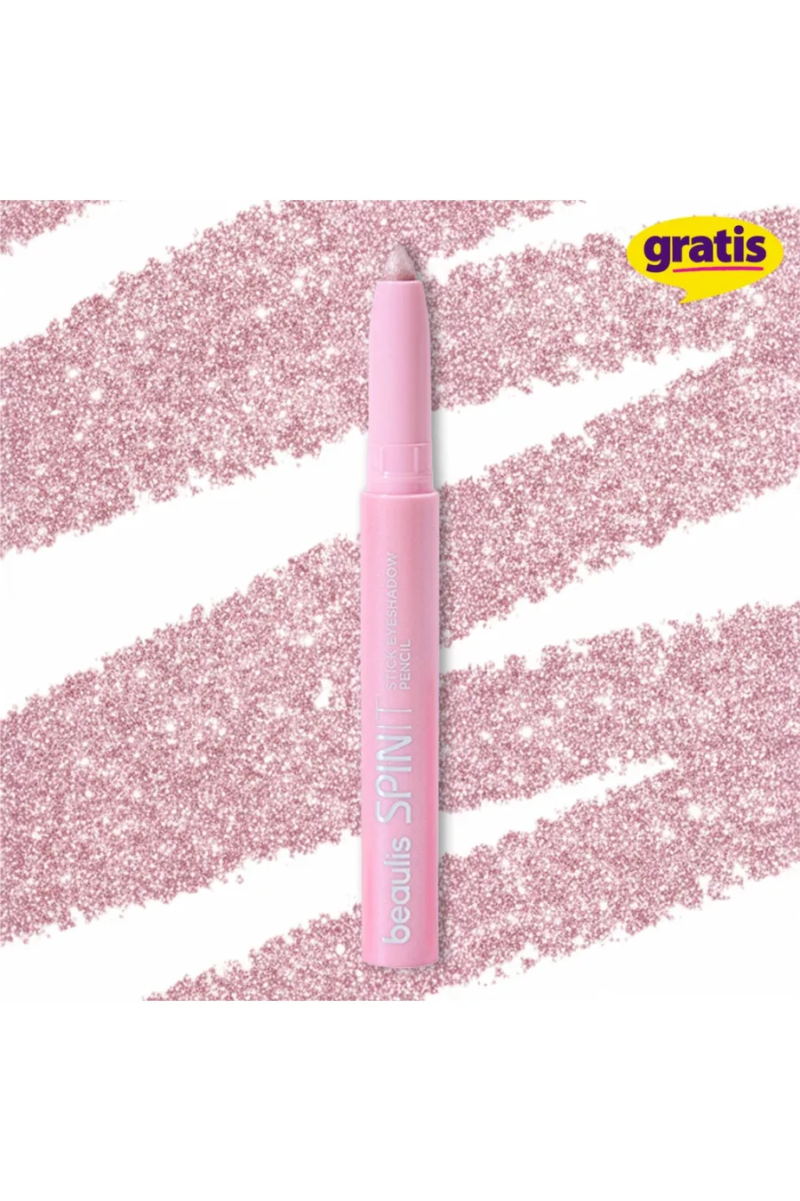 معرفی سایه چشم استیکی شماره ۵۶۳ Crystal Pink صورتی کریستالی براق بیولیس Beaulis