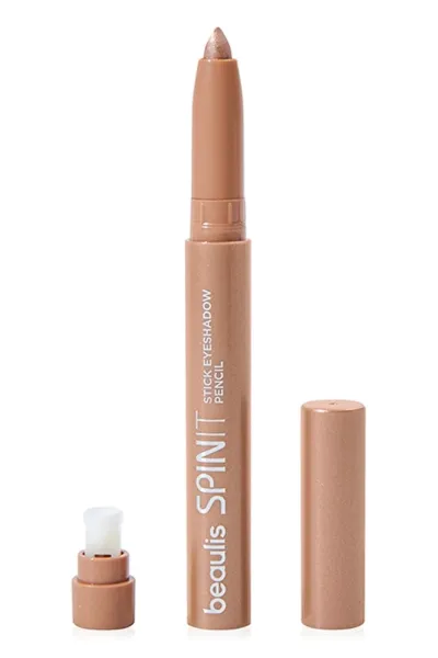 خرید و قیمت سایه چشم استیکی 143 Golden Taupe درخشان با رنگ قهوه‌ای روشن Beaulis  بیولیس اصل