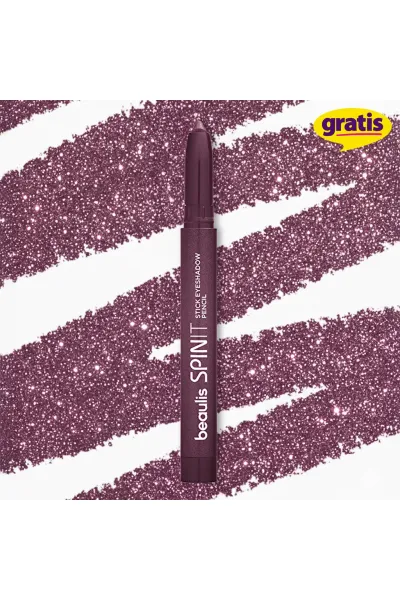  تصویر 2 : سایه چشم استیکی 347 Ruby Red با رنگ قرمز یاقوتی و جلوه جذاب بیولیس Beaulis 
