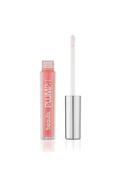  تصویر 1 : لیپ گلاس حجم‌دهنده لب 607 Shine Coral مرجانی براق و جذاب بیولیس Beaulis 