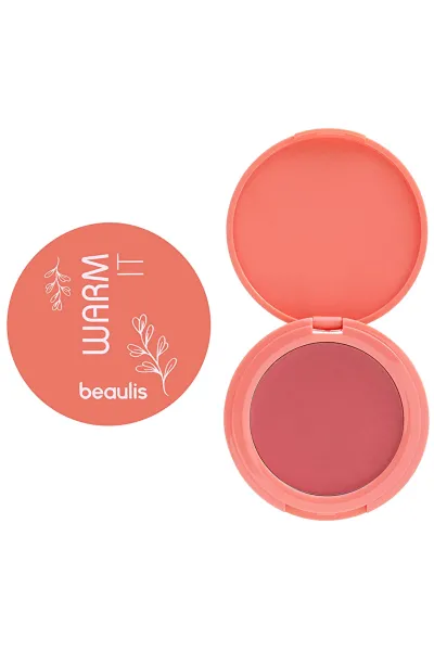 خرید و قیمت رژگونه کرمی 558 Hot Coral رنگ مرجانی گرم با جلوه‌ای طبیعی Beaulis  بیولیس اصل