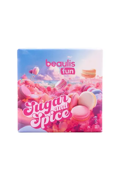  تصویر 1 : رژگونه پودری براق Sugar and Spice شماره ۵۵۱ رنگ قهوه‌ای روشن بیولیس Beaulis 