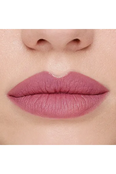  تصویر 1 : رژ لب مایع مات 522 Kitty Tongue رنگ قهوه‌ای روشن با ماندگاری بالا بیولیس Beaulis 