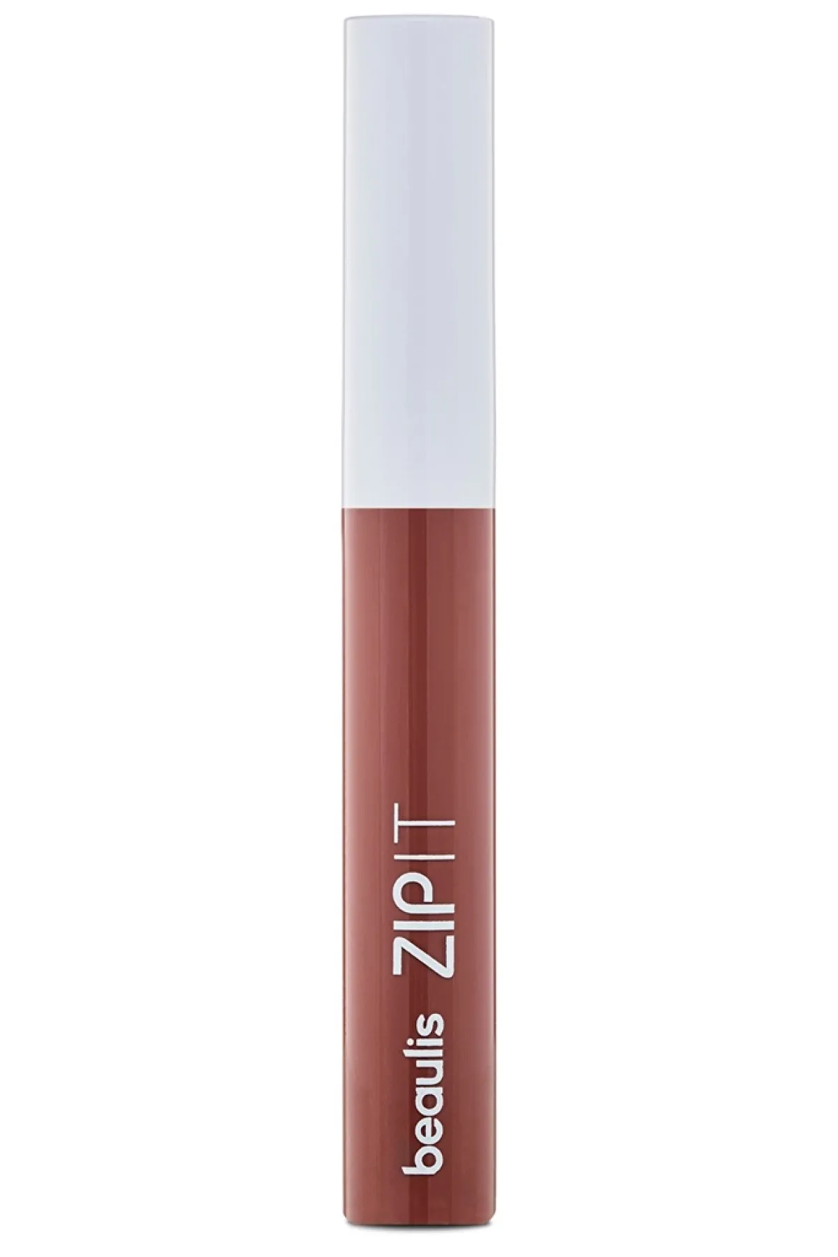 رژ لب مایع مات شماره 172 Rust رنگ آجری قهوه‌ای روشن و جذاب Beaulis