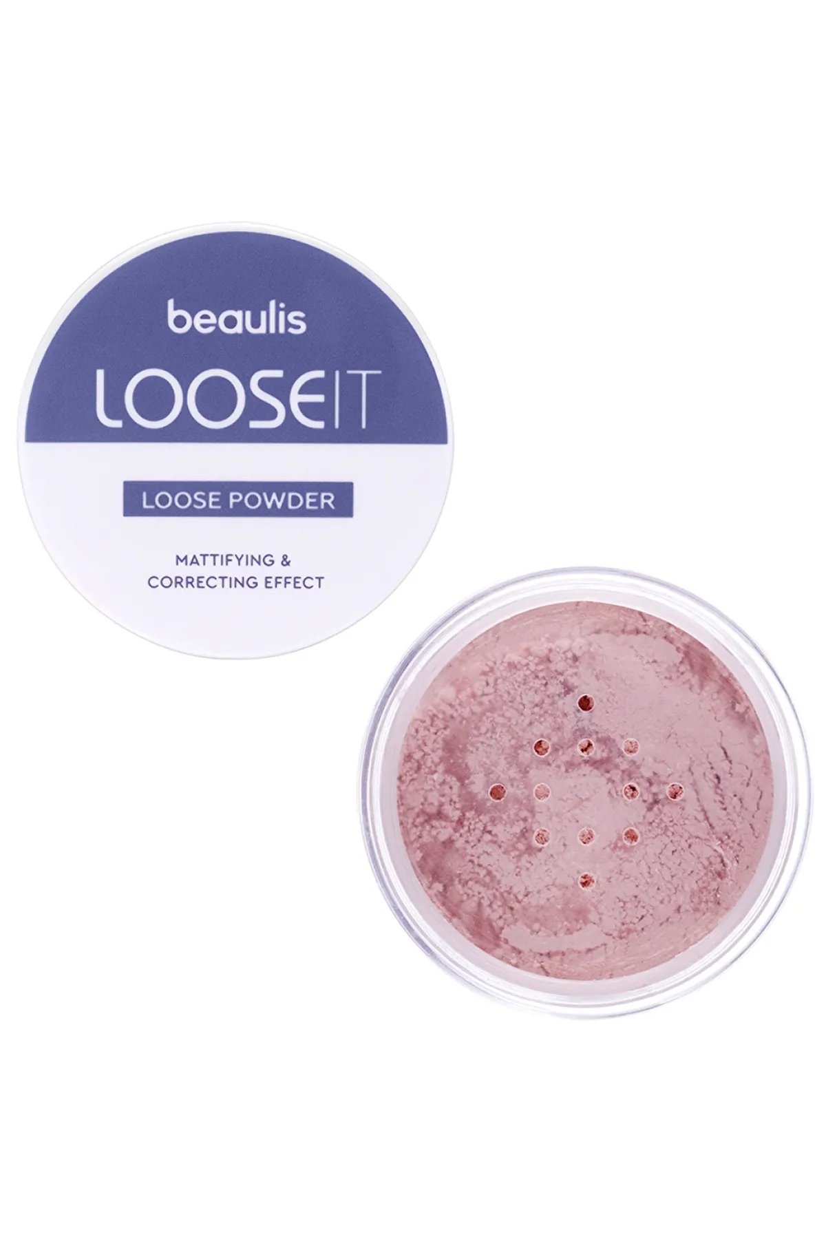پودر فیکس کننده آرایش ۵۴۰ Rose Transparent، رز شفاف و سبک Beaulis