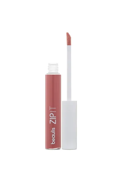  تصویر 2 : رژ لب مایع مات 511 Cashmere رنگ قهوه‌ای روشن با جلوه مخملی بیولیس Beaulis 