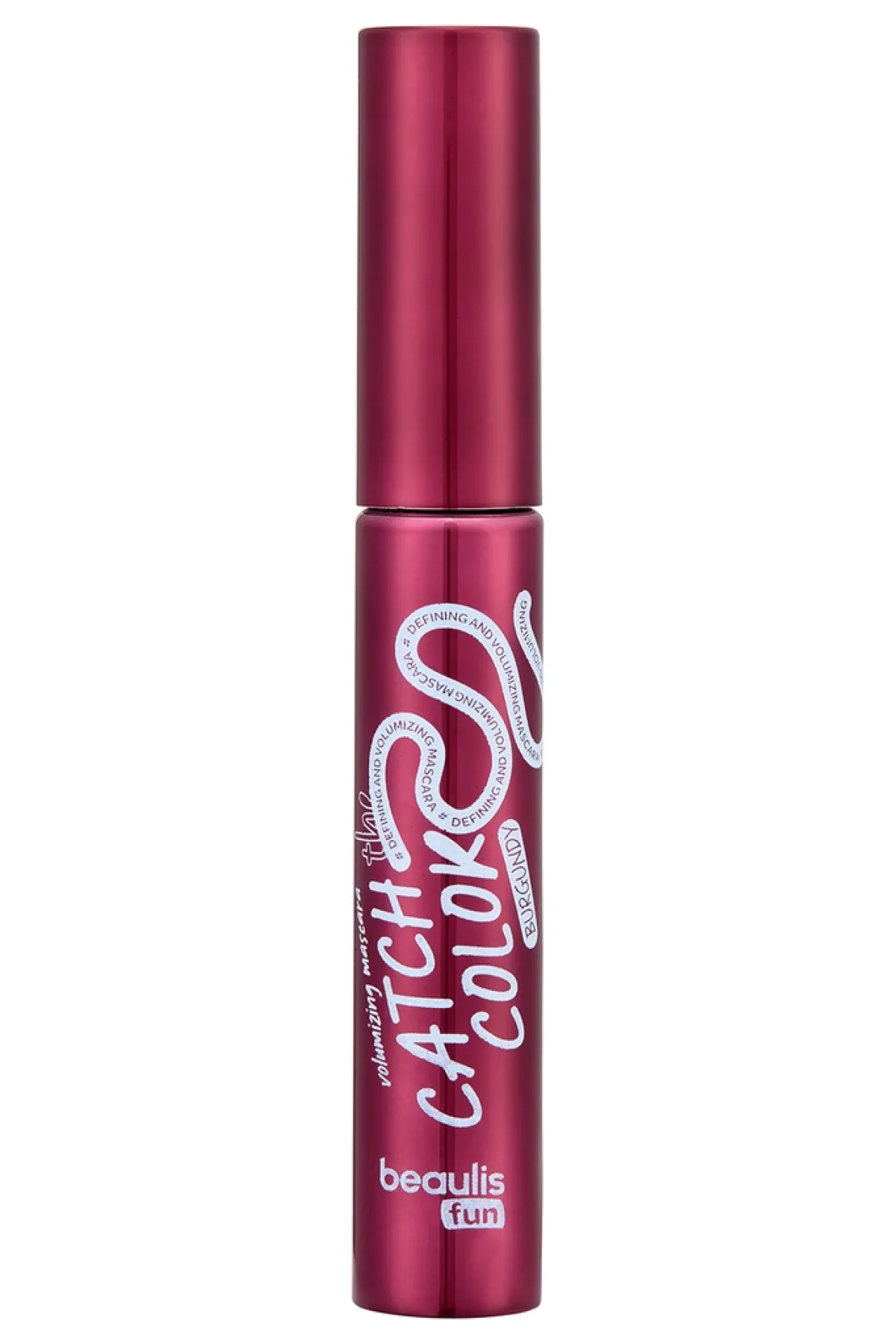 ریمل رنگی حجم دهنده و بلندکننده مژه 315 Burgundy رنگ زرشکی Beaulis