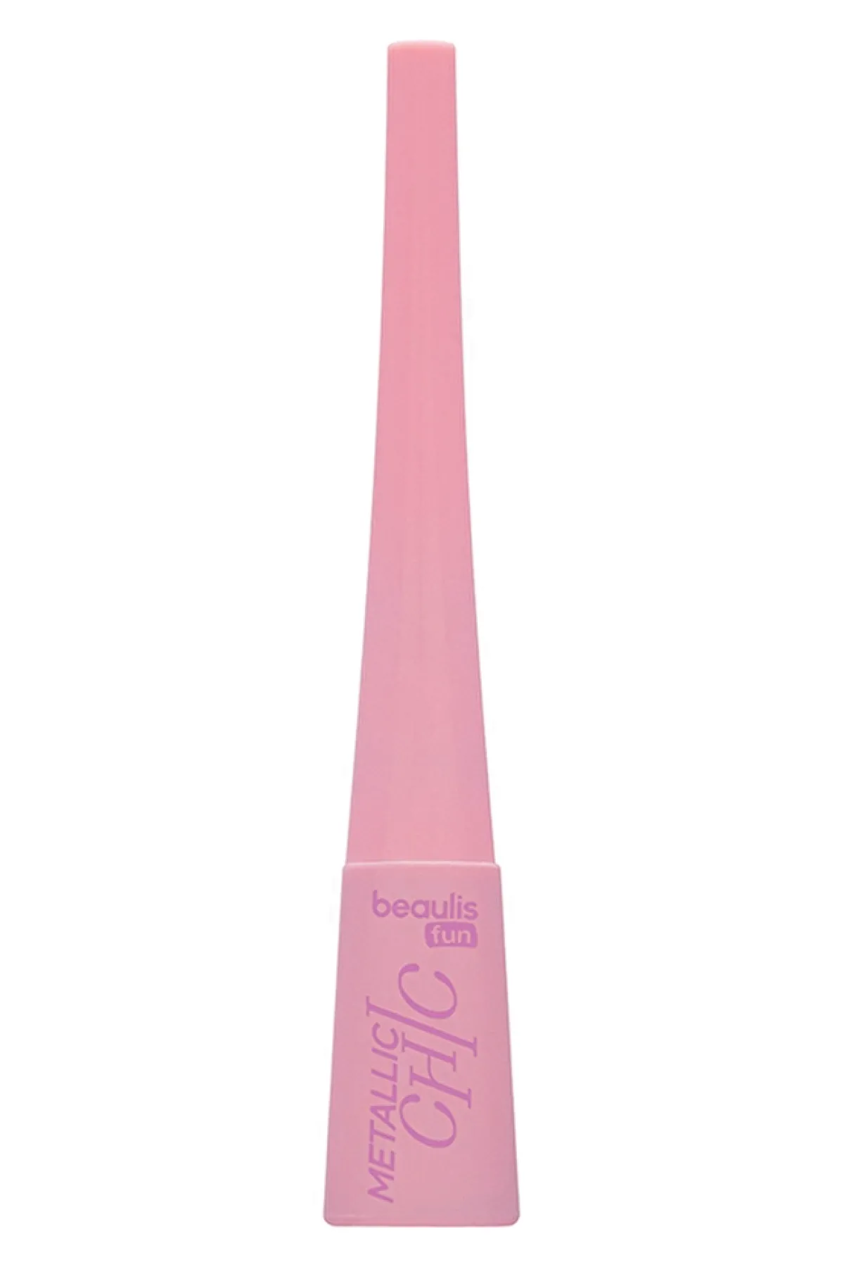 خط چشم مایع متالیک 605 Pink Sparkle صورتی درخشان با جلوه براق Beaulis