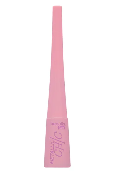 خرید و قیمت خط چشم مایع متالیک 605 Pink Sparkle صورتی درخشان با جلوه براق Beaulis  بیولیس اصل