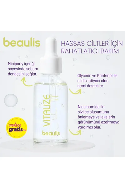  تصویر 3 : سرم پرایمر آرایشی آبرسان برای افزایش ماندگاری و جلوه بهتر آرایش بیولیس Beaulis 