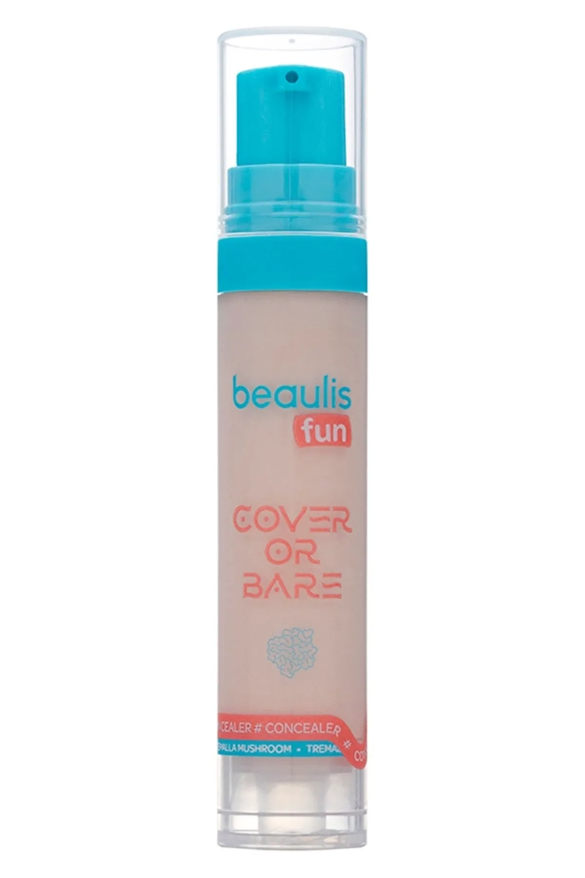 کانسیلر پوشاننده کرمی 144 Creamy Beige رنگ قهوه‌ای روشن برای پوشش تیرگی Beaulis