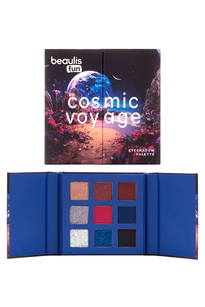خرید و قیمت پالت سایه چشم ۹ رنگ Galactic Glow با طیف درخشان کهکشانی Beaulis  بیولیس اصل