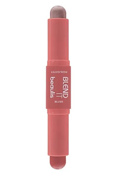 خرید و قیمت استیک دوطرفه کانتور رژگونه و هایلایتر 901 Pink Sakura با رنگ صورتی ساکورا Beaulis  بیولیس اصل