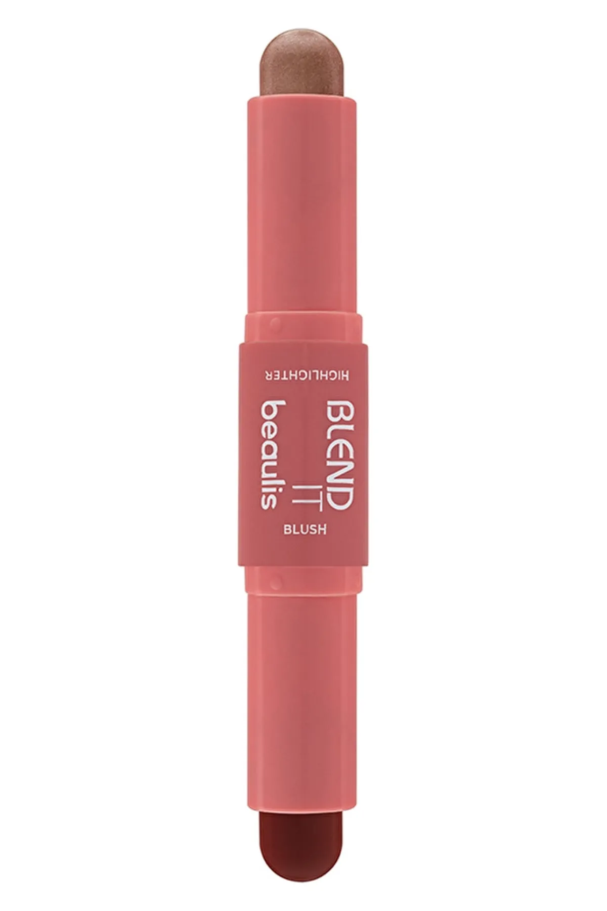 استیک دوطرفه کانتور رژگونه و هایلایتر 316 Halo رنگ قهوه‌ای روشن Beaulis