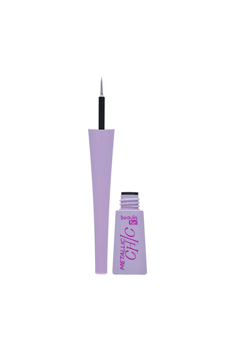 مشخصات Beaulis Fun Metallic Chic Metalik Dipliner خط چشم متالیک 625 Lilac Sparkle یاسی درخشان با جلوه براق بیولیس