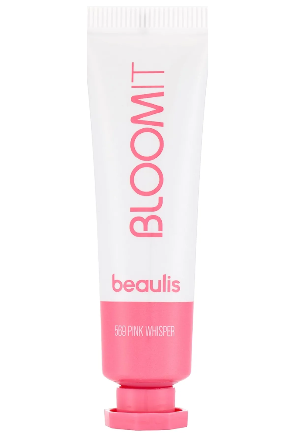 رژگونه کرمی رنگ Pink Whisper صورتی ملایم برای آرایش طبیعی و شاداب Beaulis