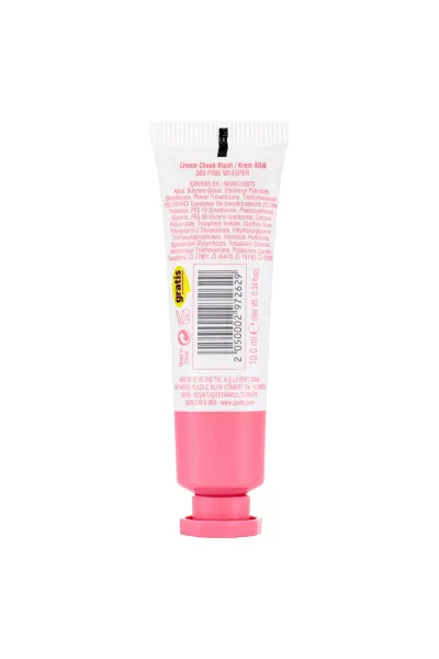  تصویر 3 : رژگونه کرمی رنگ Pink Whisper صورتی ملایم برای آرایش طبیعی و شاداب بیولیس Beaulis 
