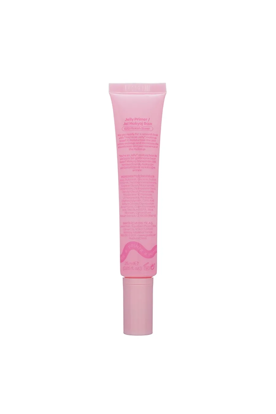 درباره پرایمر آرایشی ژله‌ای رنگ 620 Pinkish Sheer صورتی شفاف برای زیرسازی یکدست بیولیس Beaulis