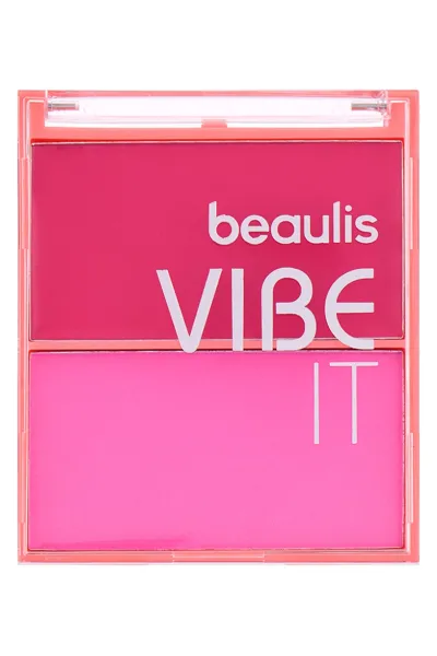 خرید و قیمت رژگونه دوکاره کرمی و پودری Pink Mirage رنگ صورتی ملایم با جلوه طبیعی Beaulis  بیولیس اصل