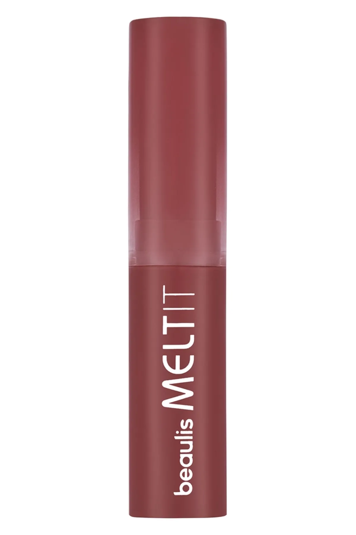 بالم لب رنگی ۳۷۸ Satin Drift قهوه‌ای روشن با جلوه ساتن و رطوبت‌رسانی بالا Beaulis