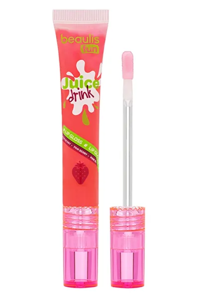 خرید و قیمت لیپ گلاس درخشان با رنگ Pink Berry صورتی توتی و جلوه براق Beaulis  بیولیس اصل