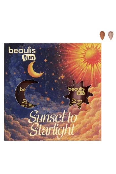 خرید و قیمت ست رژگونه و هایلایتر Sunset to Starlight شماره ۱۳۹ Moonlight رنگ ماهتابی روشن Beaulis  بیولیس اصل