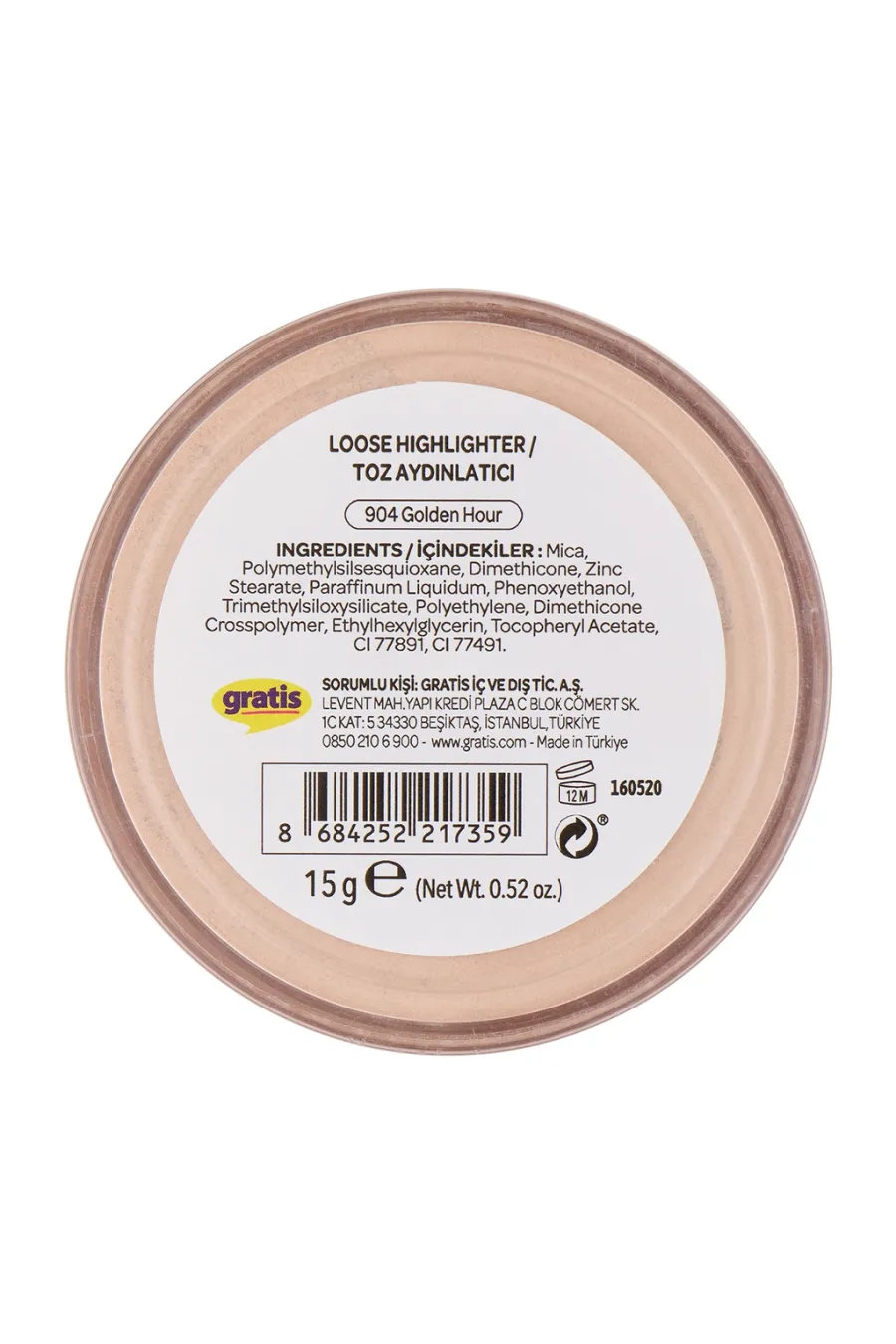مشخصات Beaulis Fun Glow Up Loading Powder Highlighter 904 Golden Hour هایلایتر پودری درخشان Golden Hour رنگ طلایی گرم برای جلوه‌ای طبیعی بیولیس