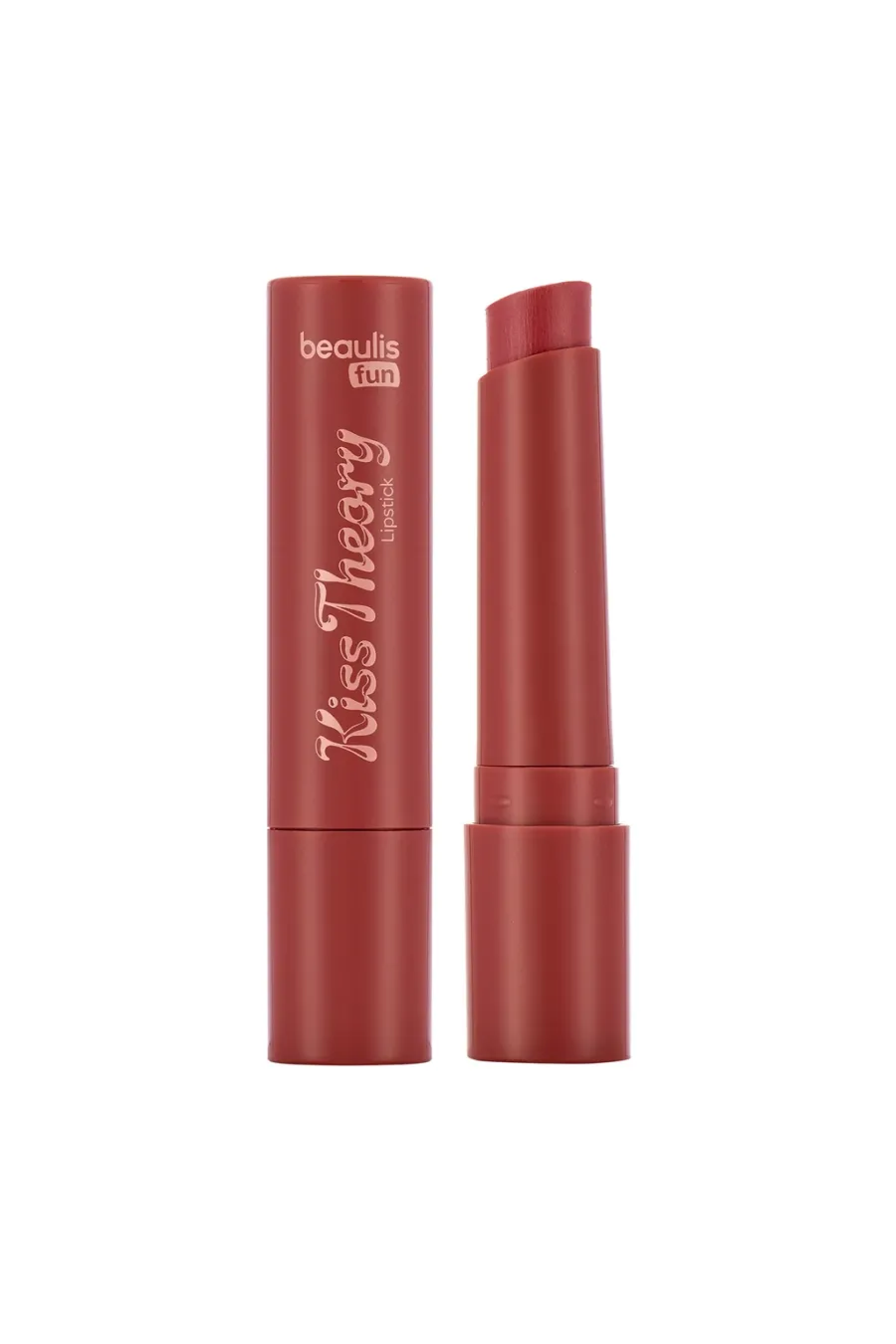 خرید رژ لب 154 Soft Focus رنگ قهوه‌ای روشن با پوشش یکدست و جلوه طبیعی بیولیس Beaulis اصل