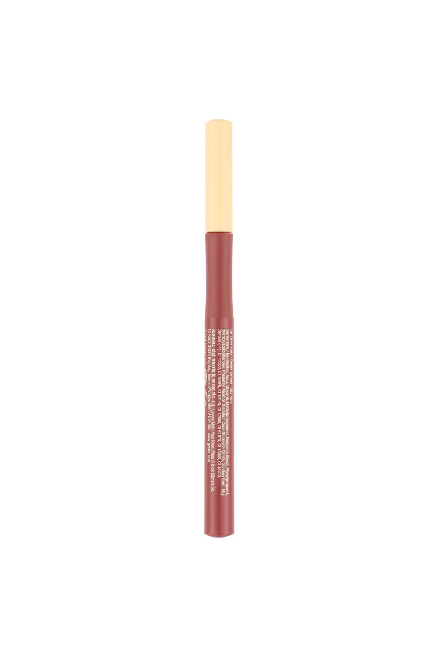 فرمولاسیون و ترکیبات شاخص Beaulis Felt Tip Lip Liner 363 Aura خط لب ماژیکی نوک نمدی 363 Aura با رنگ طبیعی و فرم‌دهی دقیق لب بیولیس