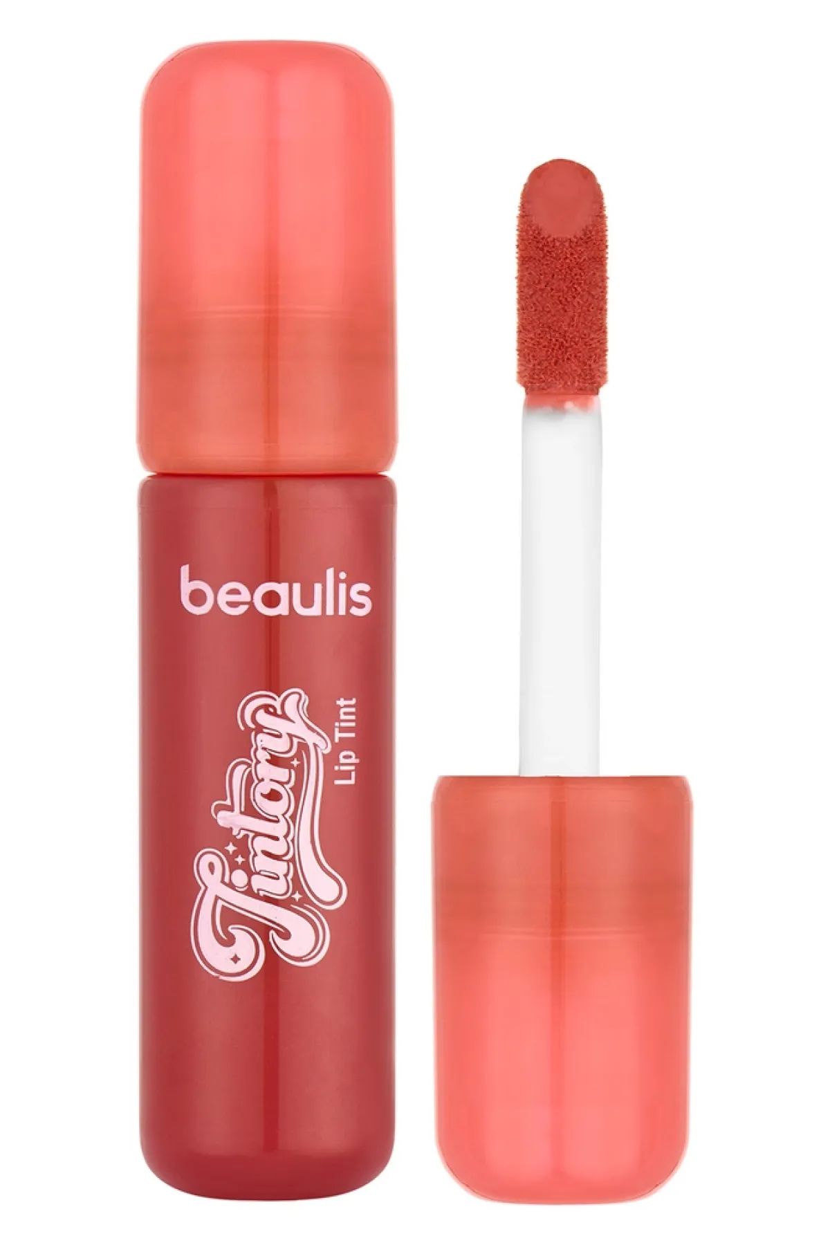 تینت و لیپ گلاس لب 217 Lush Drop با رنگ قهوه‌ای روشن و درخشش جذاب Beaulis