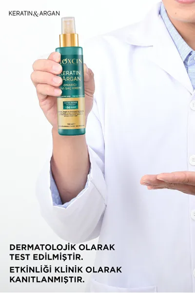  تصویر 7 : اسپری ۲ فاز نرم کننده کراتین و آرگان مو بیوکسین BIOXCIN 