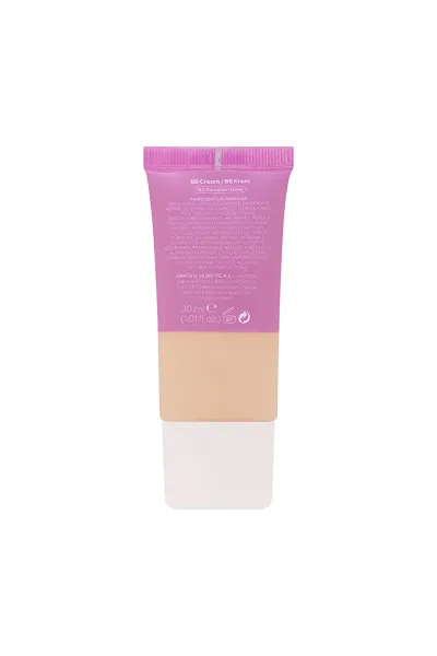  تصویر 2 : کرم بی‌بی با پوشش طبیعی رنگ Porcelain Glow سفید چینی روشن بیولیس Beaulis 