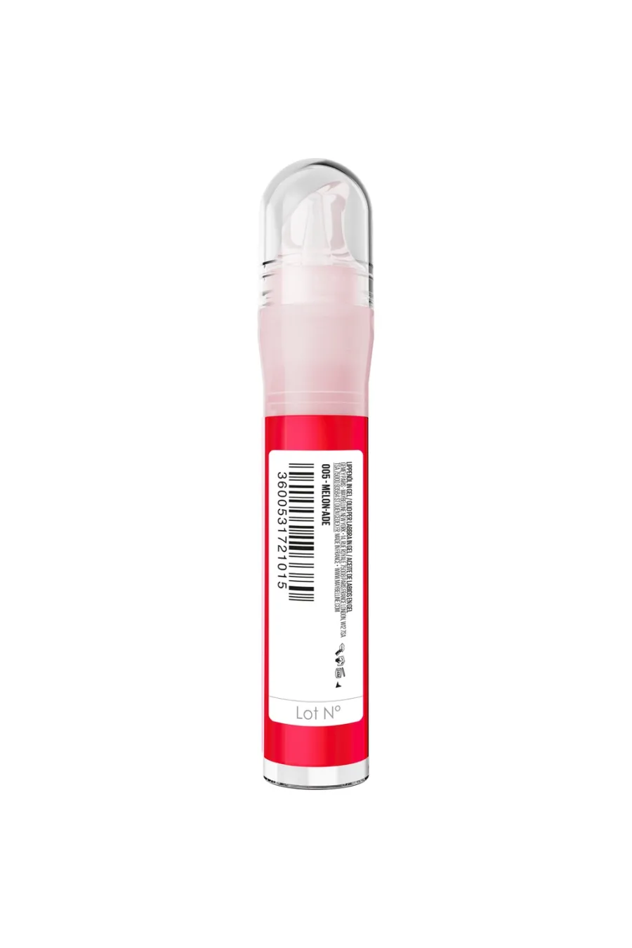 مشخصات Maybelline New York Lifter Gel Extra Shiny and Moisturizing Lip Gloss لیپ گلاس آبرسان و فوق‌العاده براق 005 Melon Ade رنگ هلویی میبلین نیویورک