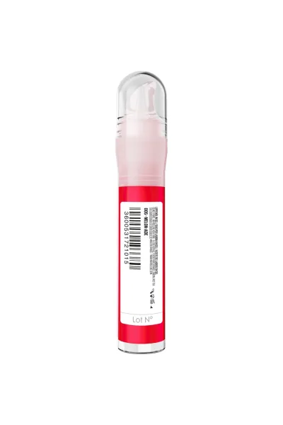  تصویر 2 : لیپ گلاس آبرسان و فوق‌العاده براق 005 Melon Ade رنگ هلویی میبلین نیویورک Maybelline New York 