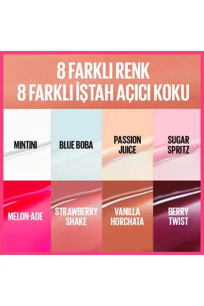  تصویر 6 : لیپ گلاس آبرسان و فوق‌العاده براق 007 Vanilla Horchata قهوه‌ای روشن میبلین نیویورک Maybelline New York 